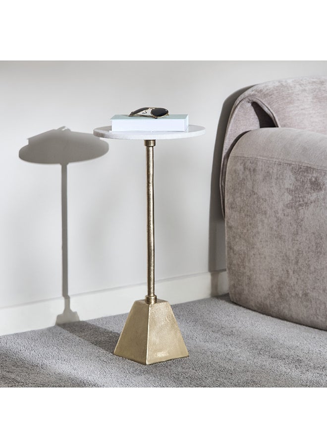 Home Box Dionne Marble Top Accent Table 33 x 68 x 33 cm  - Image 1