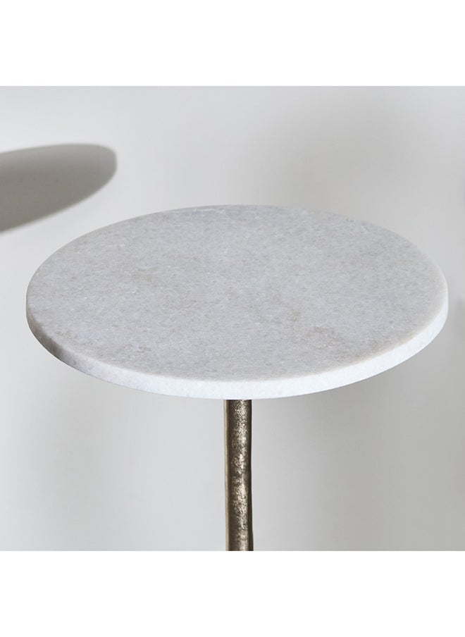 Home Box Dionne Marble Top Accent Table 33 x 68 x 33 cm  - Image 3