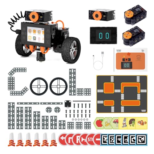 MatataStudio Nous AI Robot for Kids Ages 12 STEM Coding Robot for Boys and Girls with Scratch Python Programming Robot Building Kit for Kids to Build Your Own AI Robot - Image 1