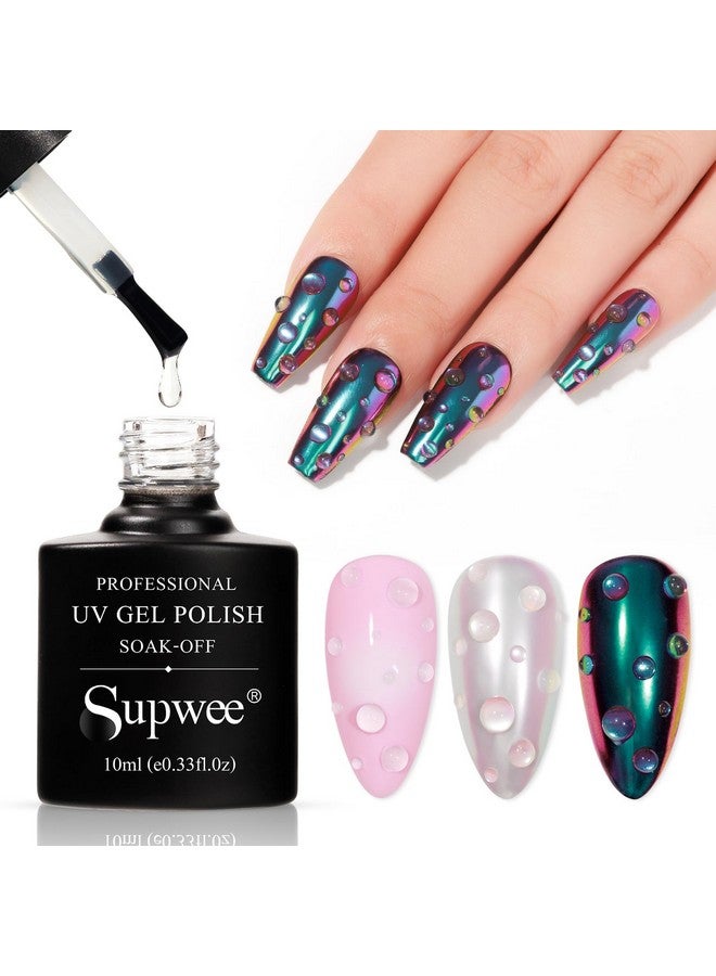 سوبوي واضح 3D مسمار هلام النحت هلام لمسمار الفن قطرات الماء هلام طلاء الأظافر لمسمار حجر الراين مسمار حنين هلام الطلاء للمنزل مانيكير Diy نقع قبالة الأشعة فوق البنفسجية هلام رسم صب مسمار الفن الغراء - Image 1