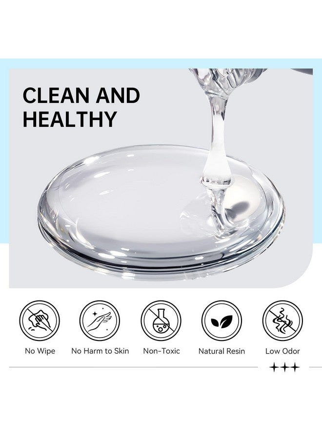 سوبوي واضح 3D مسمار هلام النحت هلام لمسمار الفن قطرات الماء هلام طلاء الأظافر لمسمار حجر الراين مسمار حنين هلام الطلاء للمنزل مانيكير Diy نقع قبالة الأشعة فوق البنفسجية هلام رسم صب مسمار الفن الغراء - Image 4