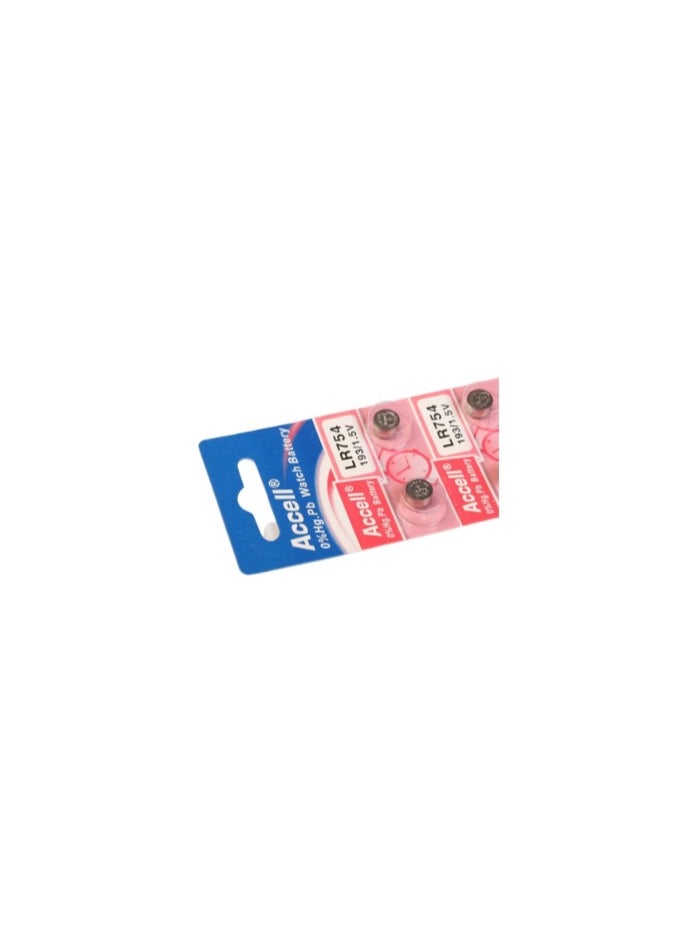 Accell 20-Pieces Accell AG5 LR754 (193) Alkaline 1.5V Batteries - Image 2