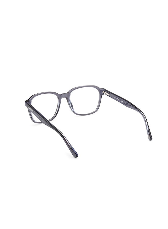 SKECHERS Men's Square Eyeglass Frames Shiny Blue SKECHERS SE5010609252 52 mm - Image 3