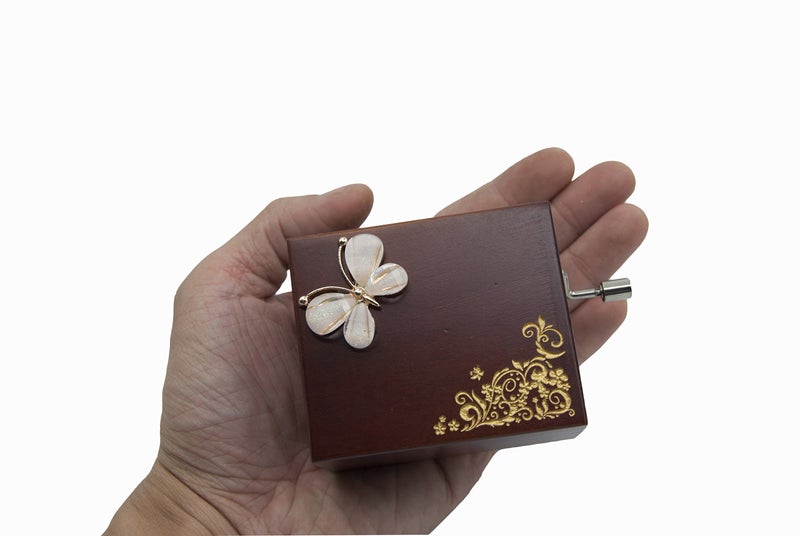 Wingostore Mini Handcrank Music Box Tune of Fur Elise(Ballerine) - Image 3