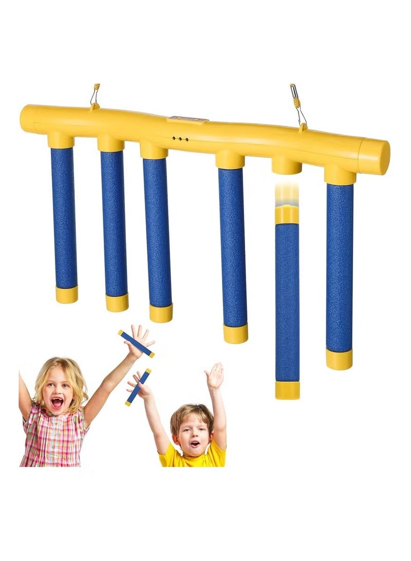 Reflex Drop Sticks Challenge Game , Hand Eye Coordination Training Toy, 3 Adjustable Speed - Image 1