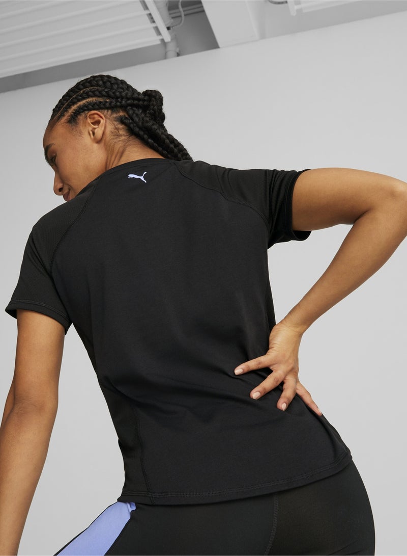 بوما تيشيرت تدريب للنساء PUMA Fit Logo - Image 5