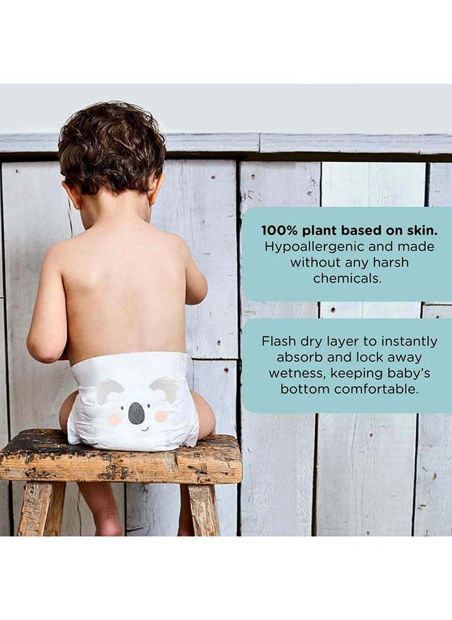 Kit & Kin - KIT & KIN Eco Friendly Baby Diapers Size 5 | Soft Flash Dry Disposable Diapers, Superior Leak Protection Hypoallergenic for Skin Protection Baby Diapers (Size 5 - Pack of 28) - Image 1