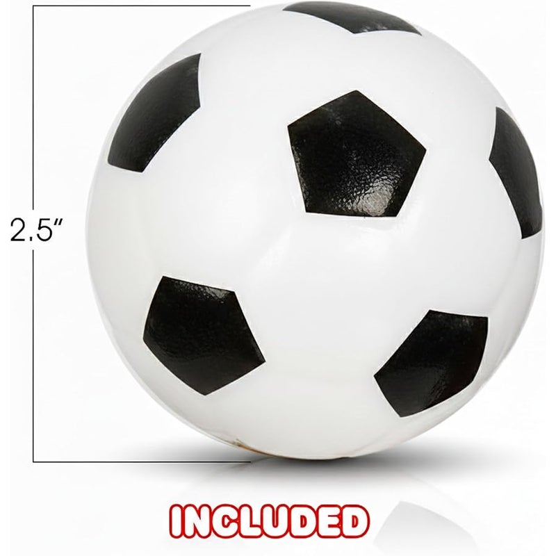 ArtCreativity Sports Stress Foam Balls for Kids - Set of 4 - Includes Basketball, Football, Baseball, and Soccer Squeezable Anxiety Relief Balls Idea, Party Favor for Boys or Girls - Image 4