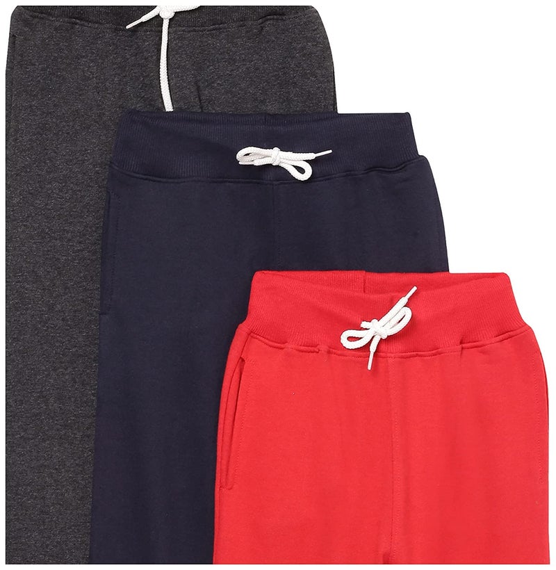 T2F Boy's Regular Fit Printed Joggers Track Pant (Pack of 3) - Image 3