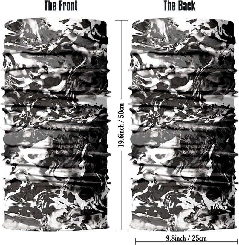 Obacle Seamless Face Mask Rave Bandana Men Women for Dust Sun Wind Protection - Image 3