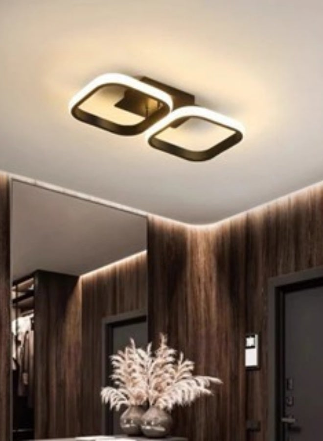 Modern LED creative entrance lights, minimalist dressing room lights, Nordic-style lamps for balconies, entryways, corridors and passageways, small ceiling lights.  - Image 3