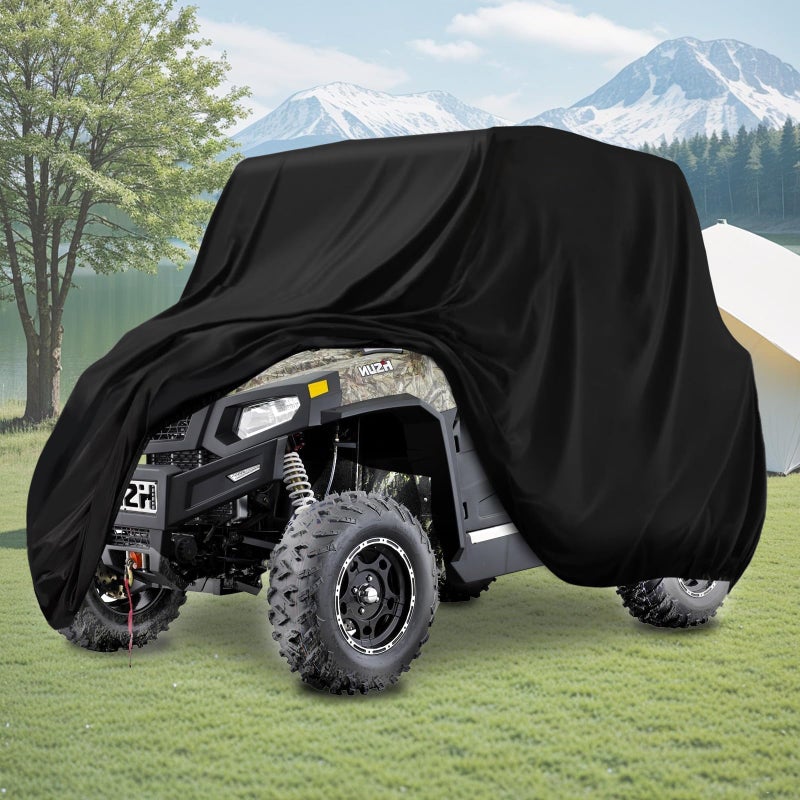 Chikia 23 Seater UTV Covers Replacement for Hisun Axis Massimo 400 450 500 550 700 750 TbossSectorOutfitter UTCFMOTORhino Waterproof Windproof Dustproof 420D Heavy Duty with Storage Bag