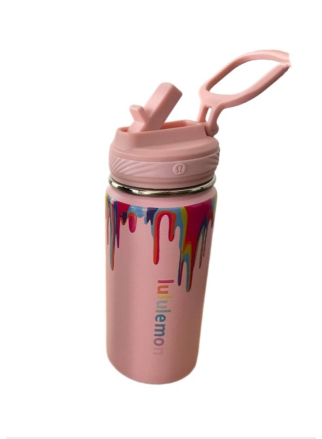 Lululemon Insulated Water Bottle for Hot or Cold, Stainless steel sports vacuum insulated water bottle, suitable for holding water, iced tea, hot tea, etc