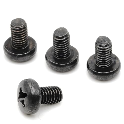 ReplacementScrews Rear License Plate Screws Compatible with Mercedes C300 - Stainless Steel - Black Oxide (Pack of 4) - Image 1