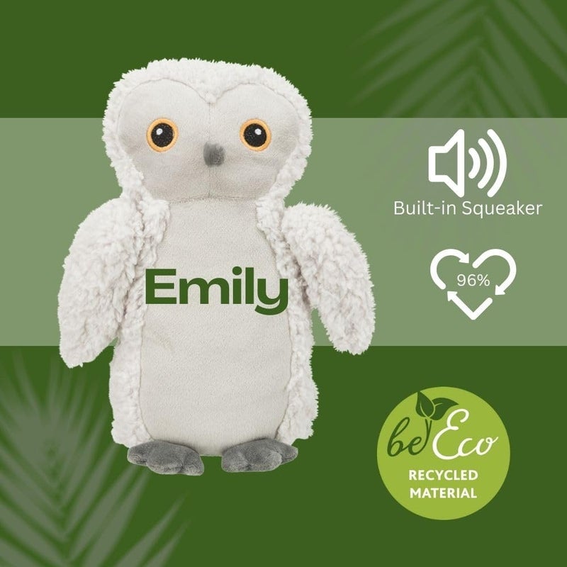 TRIXIE Be Eco Emily The Owl Plush Dog Toy for All Dogs - Image 4