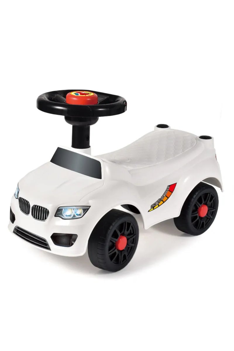 Galaxy Ride-On Car for Kids – Push Car with Steering Wheel & Backrest | Toddler Ride Toy Vehicle for Indoor & Outdoor Play | Sturdy 4-Wheel Design – 50×21.5×41 cm - Image 2