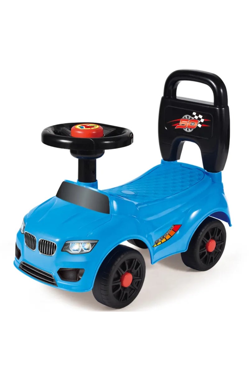 Galaxy Ride-On Car for Kids – Push Car with Steering Wheel & Backrest | Toddler Ride Toy Vehicle for Indoor & Outdoor Play | Sturdy 4-Wheel Design – 50×21.5×41 cm - Image 3