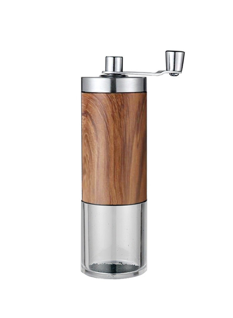 Y&D Portable Wood Grain Hand Coffee Grinder  - Image 1