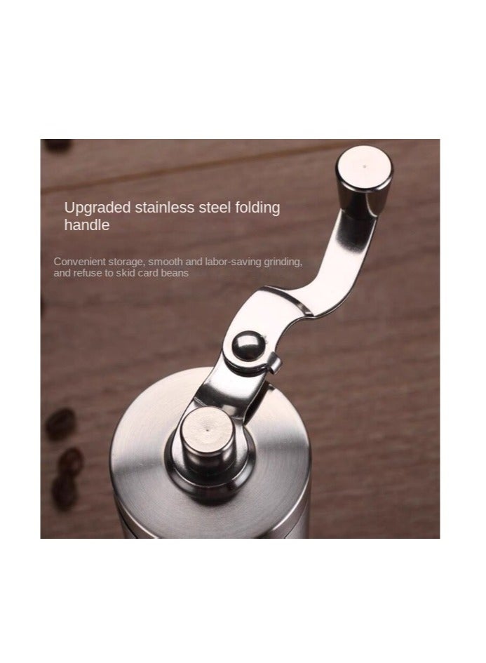 Y&D Portable Wood Grain Hand Coffee Grinder  - Image 4