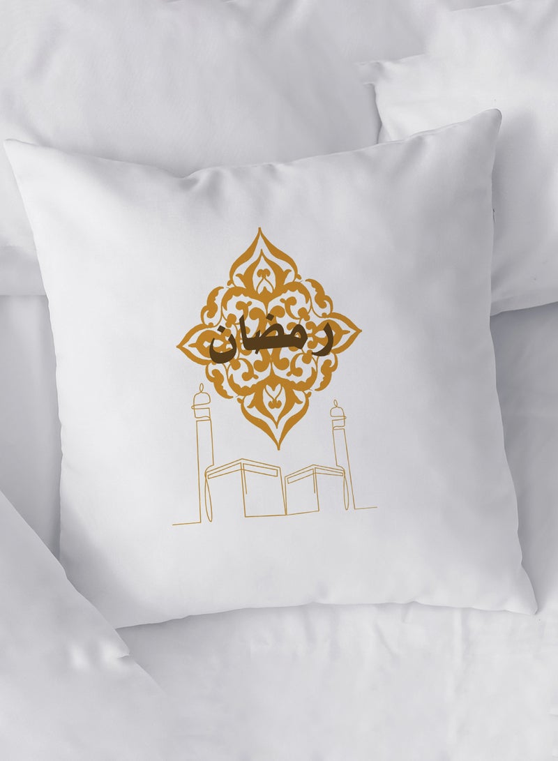 لوحة غطاء وسادة من البوليستر بتصميم إسلامي احتفالي برمضان - Image 2