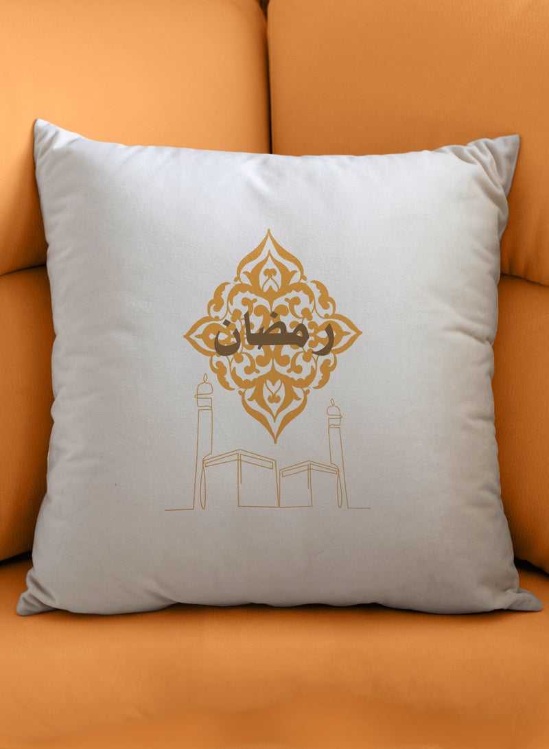 لوحة غطاء وسادة من البوليستر بتصميم إسلامي احتفالي برمضان - Image 4