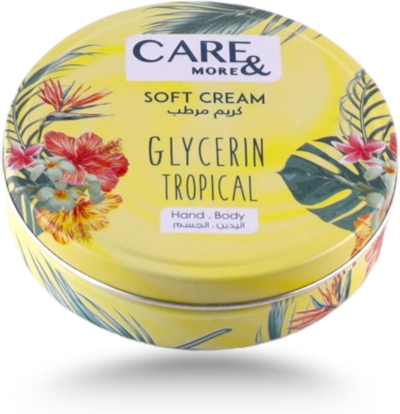 Care & More Soft Cream With Glycerin Tropical 75 ML