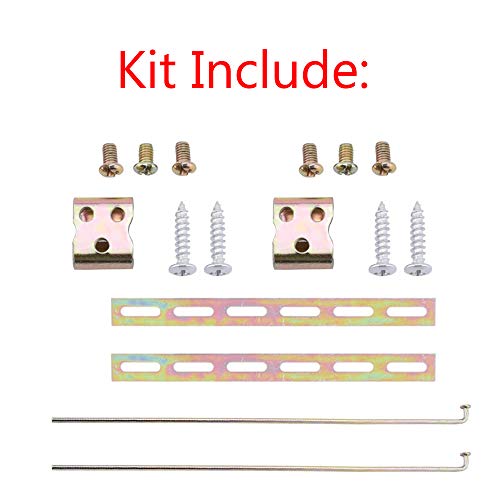 ESUPPORT Universal Car Heavy Duty High Power Door Lock Actuator 2 Wire 12V Pack of 2 - Image 3