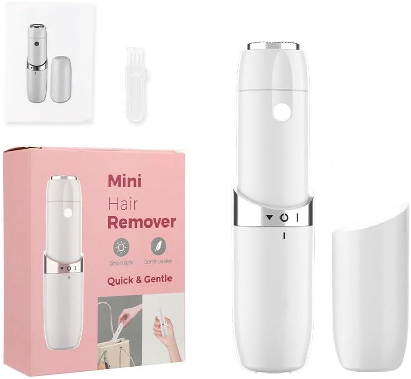 Mini Hair Remover for Women - Portable Electric Facial Hair Removal Device - Image 1