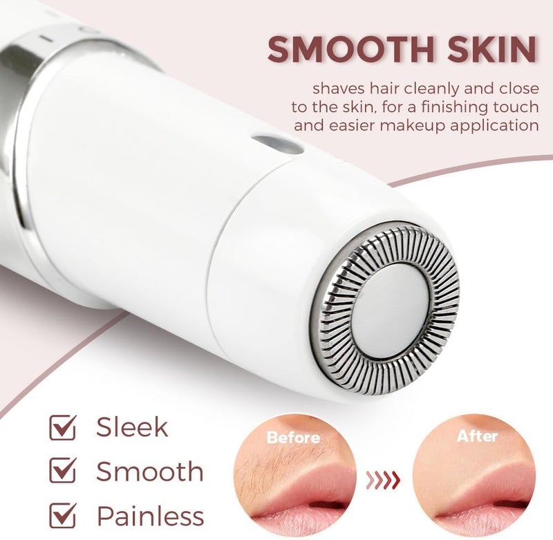 Mini Hair Remover for Women - Portable Electric Facial Hair Removal Device - Image 4