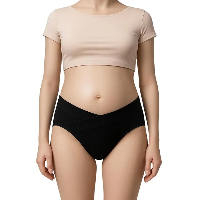 TUMMY  TUMMY Bamboo Cotton Low Waist V-Cut Panties – Pack of 7 for Women | Best Price UAE