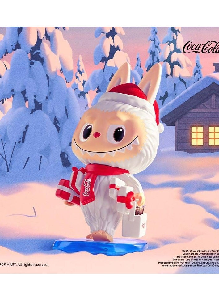 LABUBU Labubu THE MONSTERS Coca-Cola series randomly selects 1 Pop Mart blind box collectible toy art piece 
