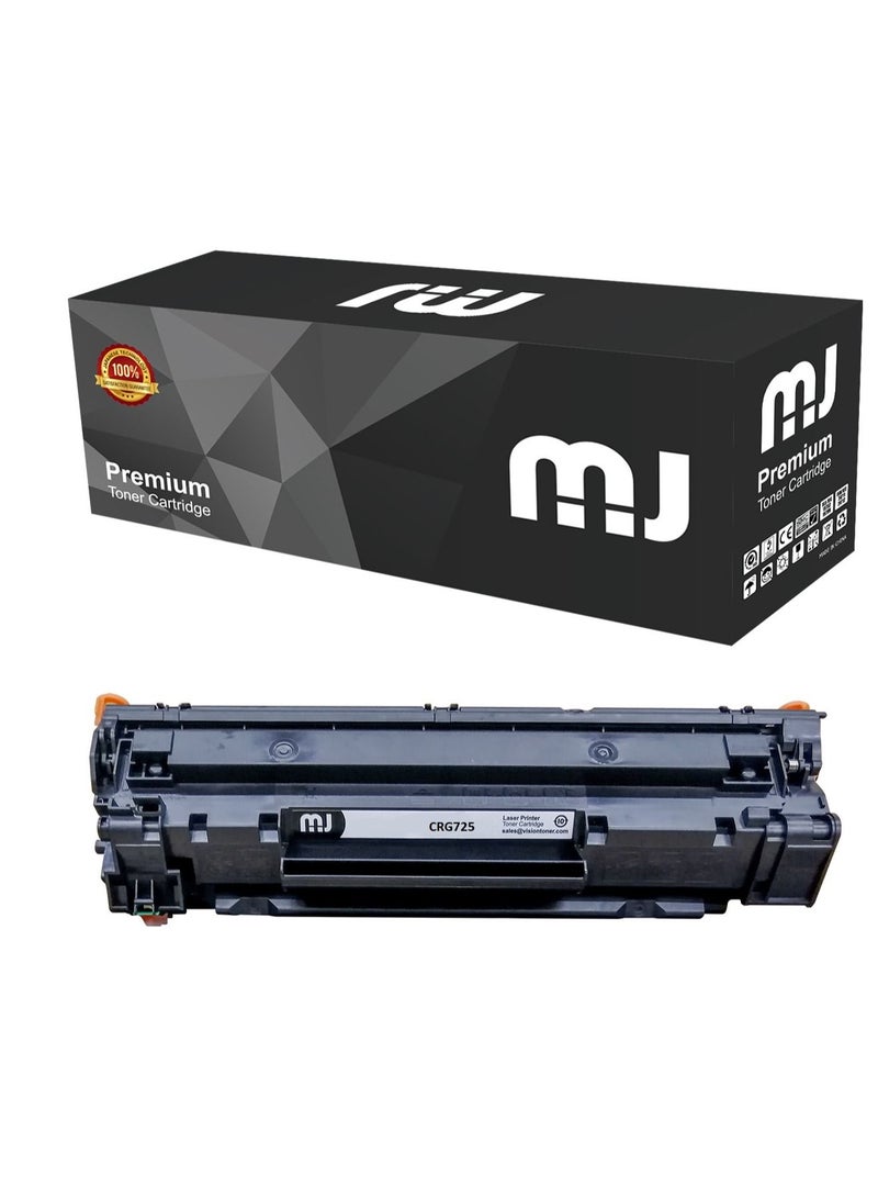 MJ Compatible  Black Toner Cartridge CRG725 - Image 1
