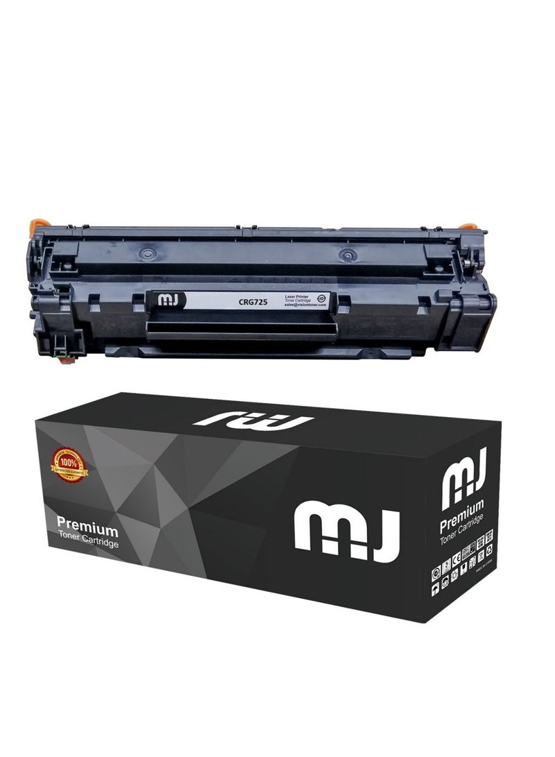 MJ Compatible  Black Toner Cartridge CRG725 - Image 2