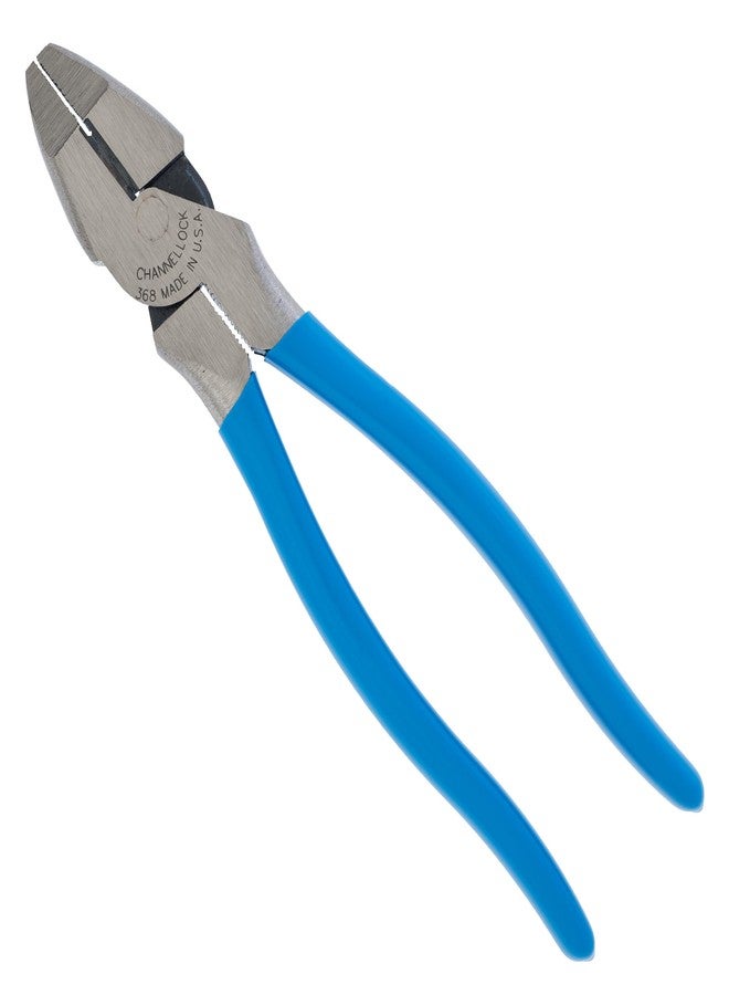 Channellock 368 High Leverage Linemen's Plier, 8-Inch - Image 1