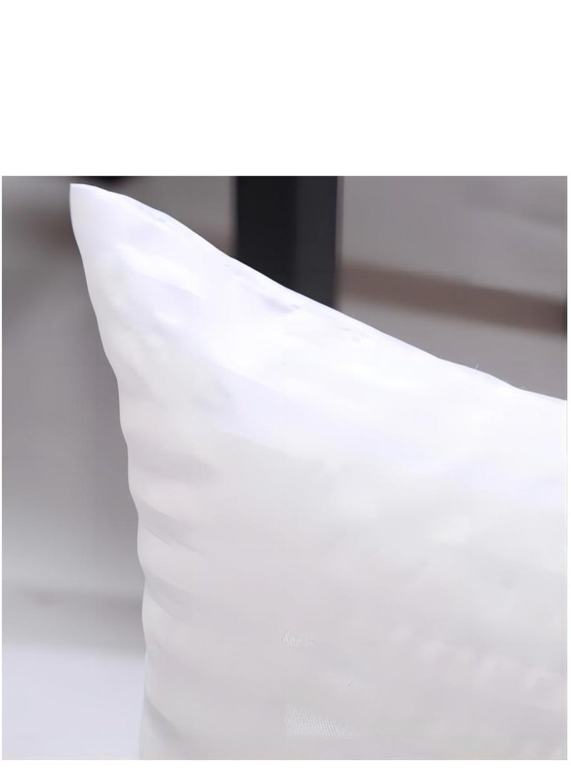 TNGames 45×45cm 2-Piece Striped Hotel Pillowcases | Ultra-Soft Velour | Removable Zipper Design | For Travel & Home Use  - Image 4
