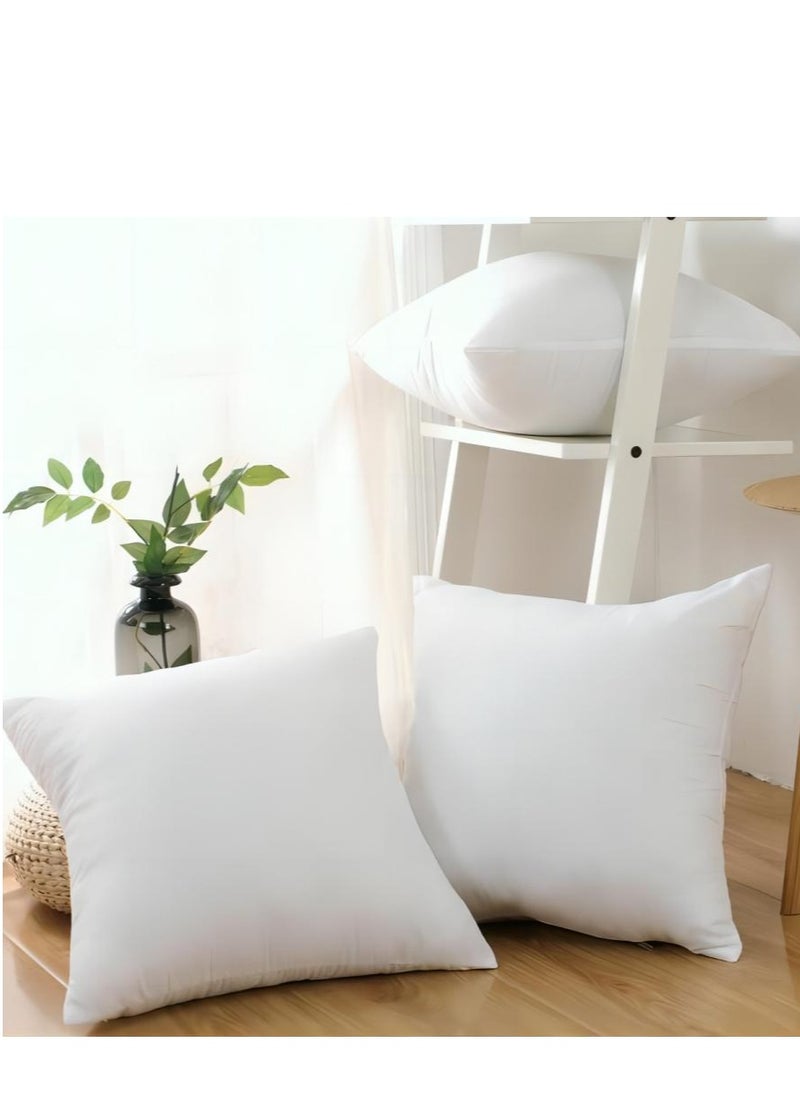TNGames 45×45cm 2-Piece Striped Hotel Pillowcases | Ultra-Soft Velour | Removable Zipper Design | For Travel & Home Use  - Image 2