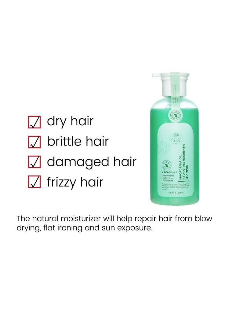 Yogi Care Yogi Care Macadamia Hydrating Nourishing Sulfate Free Shampoo  - Image 4