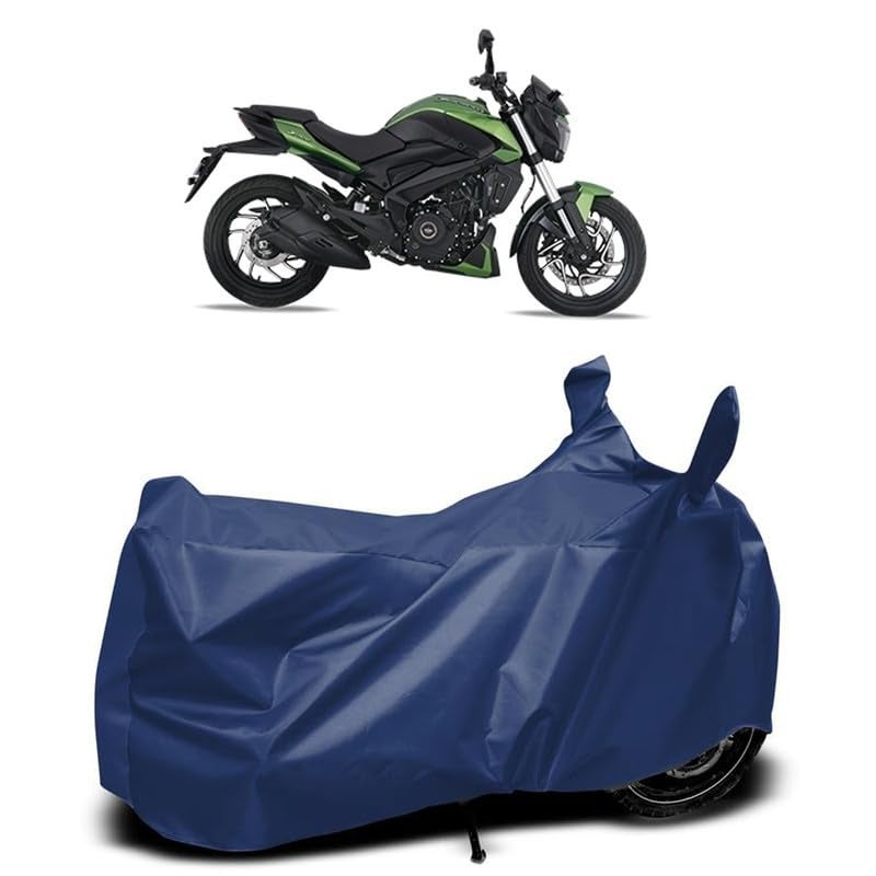 MADAFIYA Waterproof Two Wheeler Cover for Bajaj Dominar 400 Bike All Season Protection Bike Cover for Rain & Sun (Navy) - Image 1