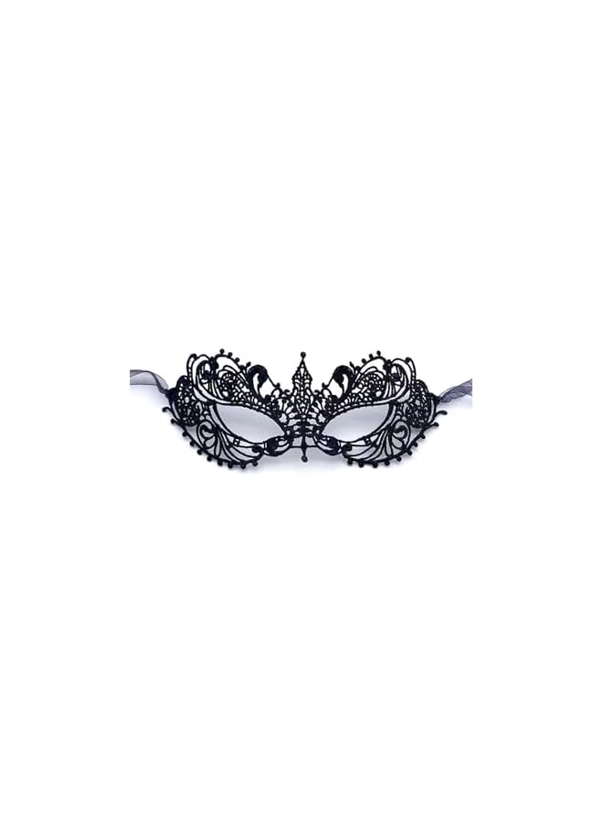 The Bros Masquerade Mask 2-Pack - Elegant Eye Masks for Adult Costume Parties, Halloween, Cosplay, and More - Soft, Gentle Material  - Image 4