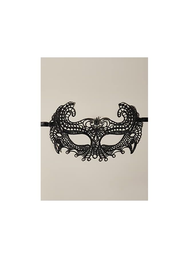The Bros Masquerade Mask 2-Pack - Elegant Eye Masks for Adult Costume Parties, Halloween, Cosplay, and More - Soft, Gentle Material  - Image 2