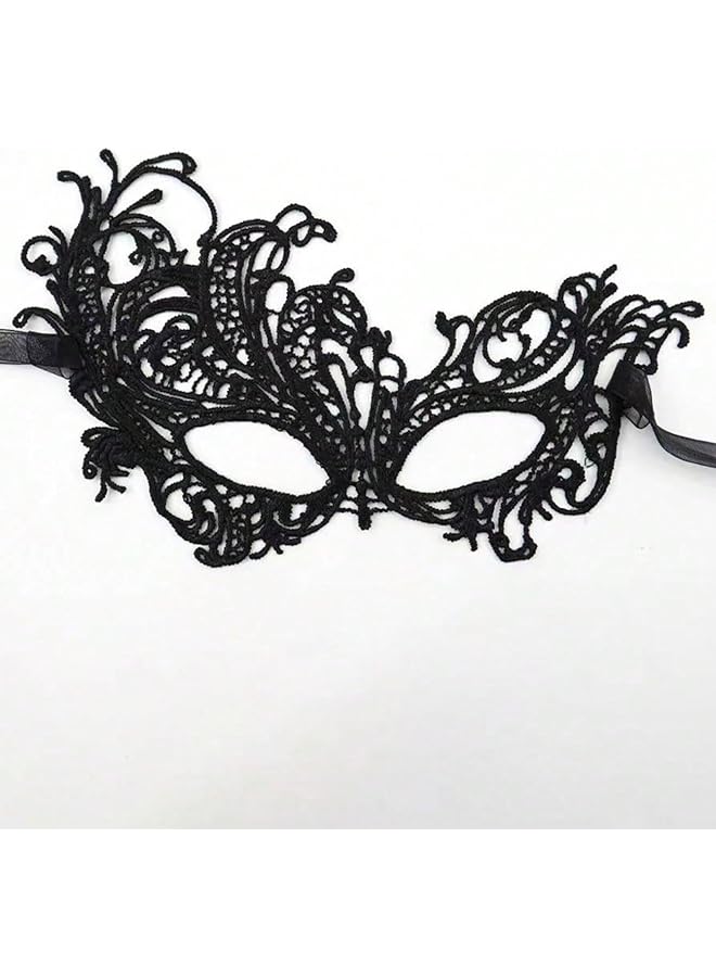The Bros Masquerade Mask 2-Pack - Elegant Eye Masks for Adult Costume Parties, Halloween, Cosplay, and More - Soft, Gentle Material  - Image 1
