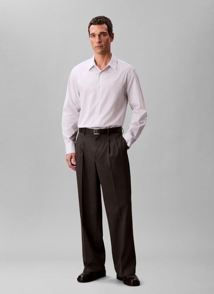 Calvin Klein Jeans Stripe Dobby Regular Fit Shirt - Image 5