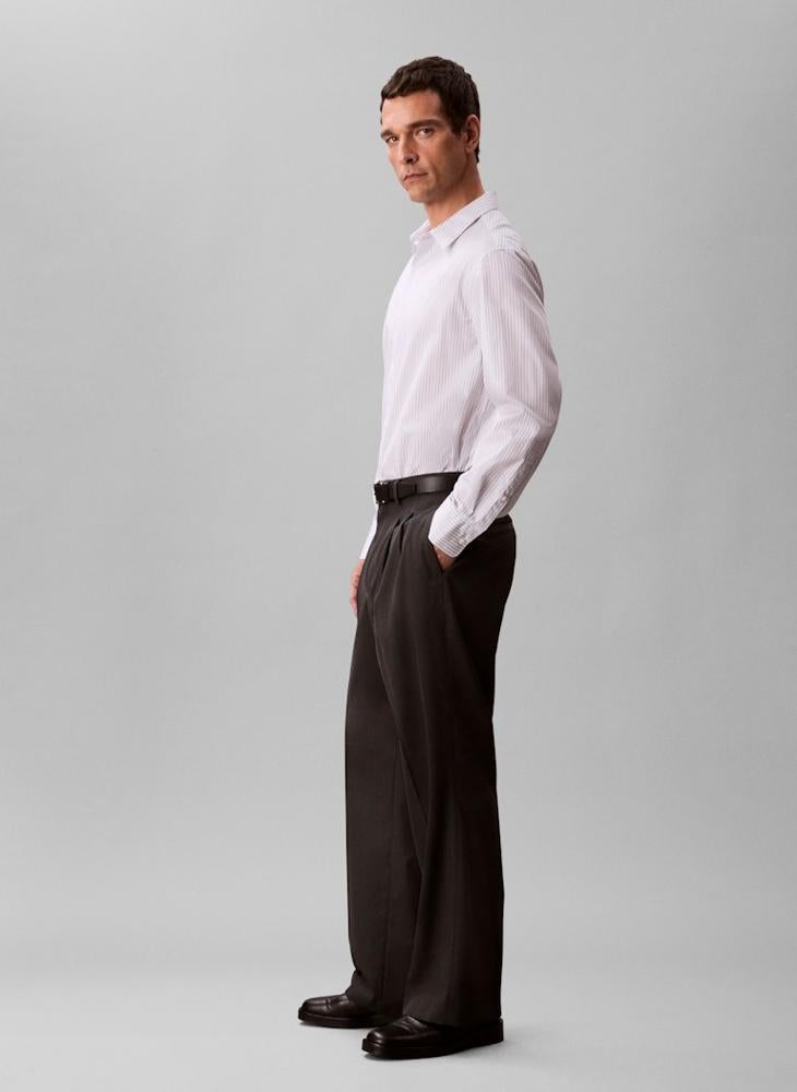 Calvin Klein Jeans Stripe Dobby Regular Fit Shirt - Image 3