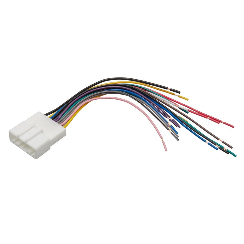 Generic RED WOLF 20 PIN Car Stereo Wiring Harness w/SWC VSS Function for 2010-2013 Subaru Forester Impreza Legacy, 2009-2013 Nissan Altima Rogue Install Aftermarket Radio Connector Plug  - Image 1