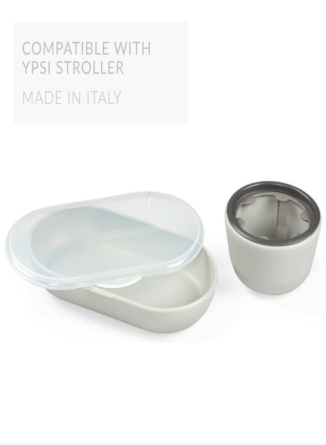 Peg Perego Stroller Child's Tray - Accessory- Compatible with Ypsi Stroller Black - Image 2