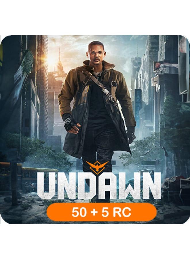 Undawn Global Gift Card - 50 + 5 RC