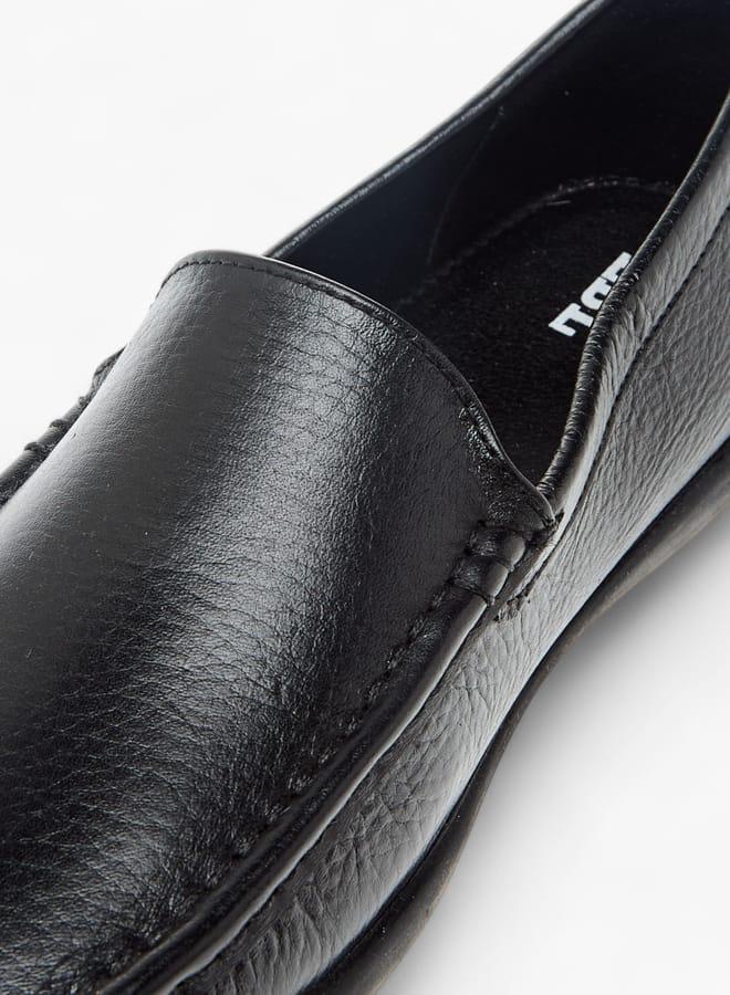 LBL by Shoexpress Men Textured Slip-On Loafers - Image 4