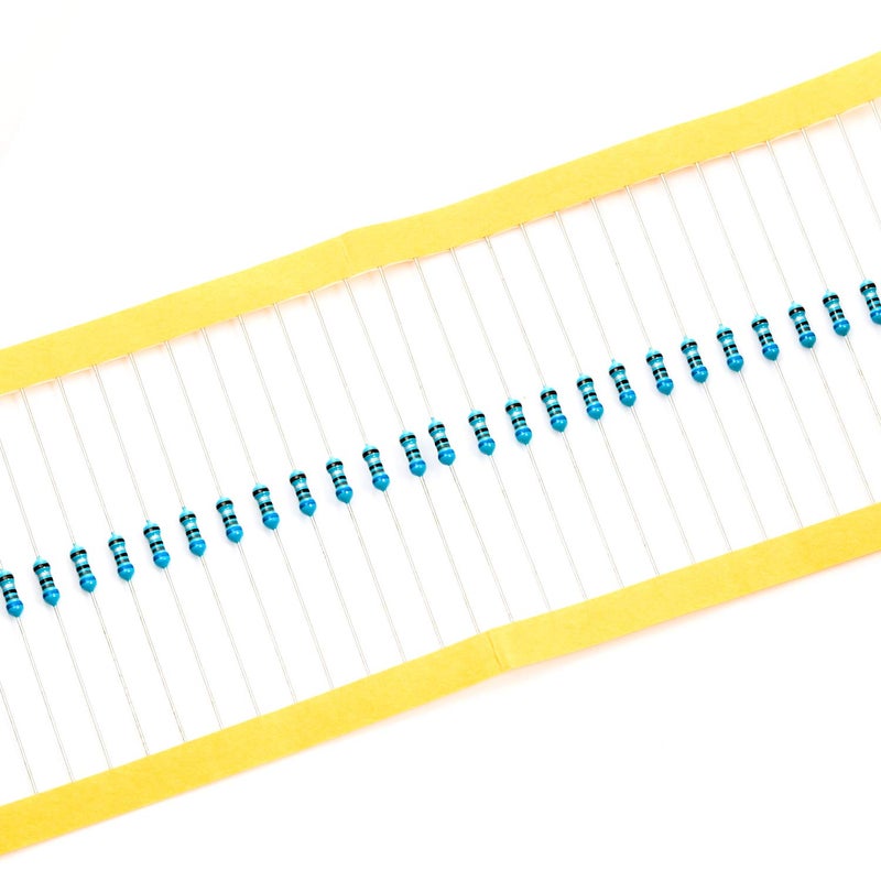 CHANZON 100pcs 1/4W (0.25W) 6.8 Ω ohm 6r8 Metal Film Fixed Resistor 0.01 ±1% Tolerance 6.8R MF Through Hole Resistors Current Limiting Rohs Certificated - Image 4