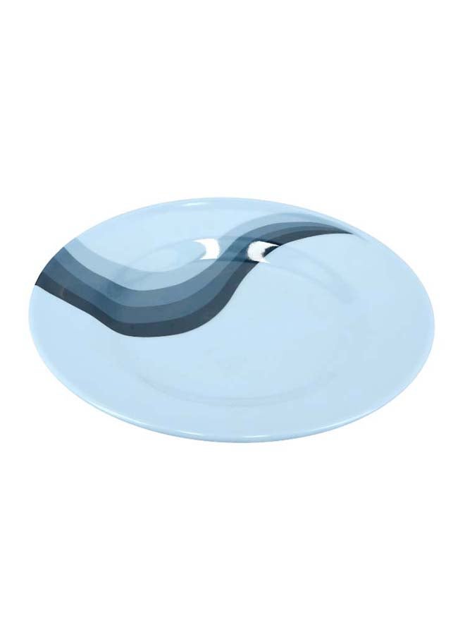Royalford Melamineware Super Rays Flat Plate Multicolour 10inch - Image 1
