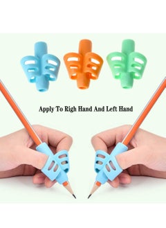 Generic Pencils Grips Pencils Grips for Kids Handwriting Posture Correction Training Writing AIDS for Kids toddler Preschoolers Students Children Special Needs (8 Pcs)  - Image 5